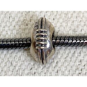 Authentic Pandora Retired Football Ball sterling silver charm ✨️